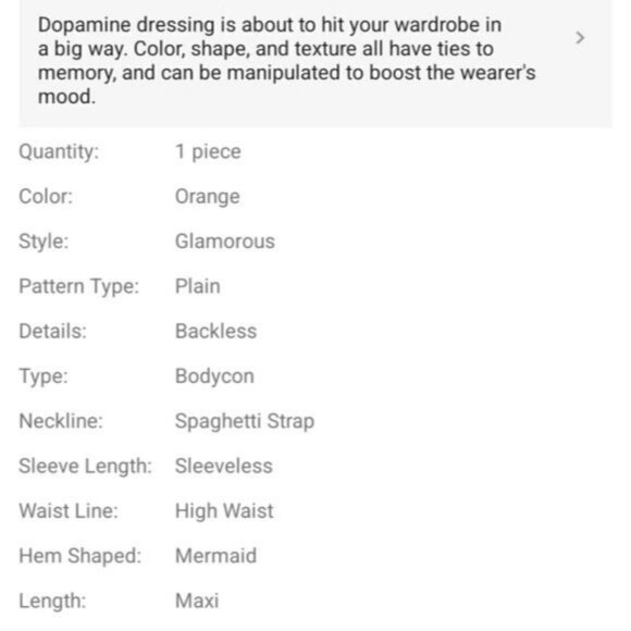 ORANGE GLAMOROUS SATIN DOPAMINE MERMAID SPECIAL EVENT MAXI DRESS - Picture 9 of 10